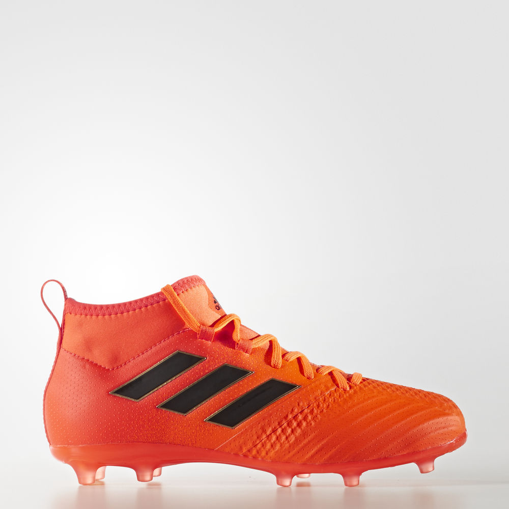 Adidas Ace 17.1 Firm Ground - ποδοσφαιρικα παπουτσια για κοριτσια - Κοκκινα/Μαυρα/Κοκκινα,Μέγεθος: E